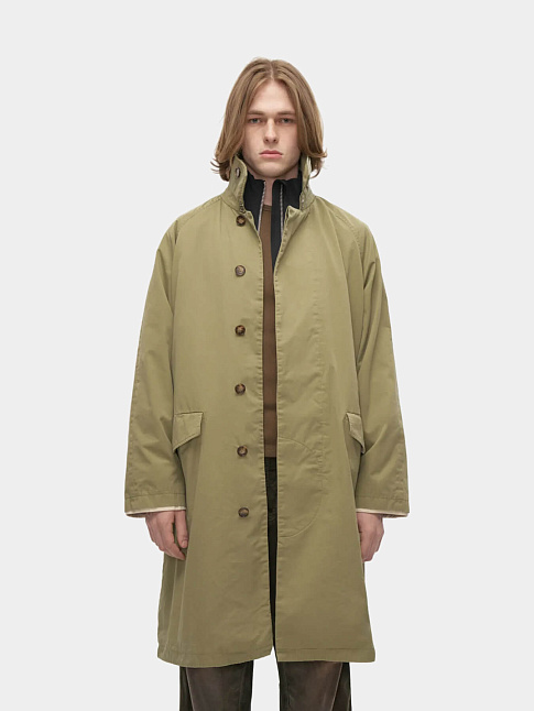 Плащ WASHED TRENCH (размер M, цвет Хаки)