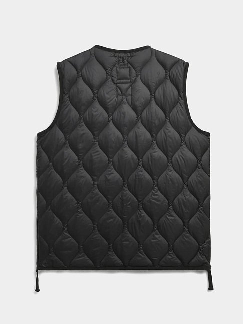 Жилет MILITARY V NECK W-ZIP (размер XXL, цвет Черный)