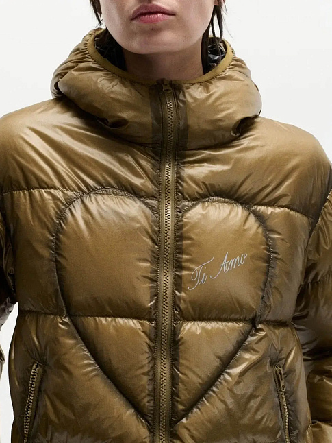 Пуховик LOVEPUFFER 2.0 (размер S, цвет Коричневый)