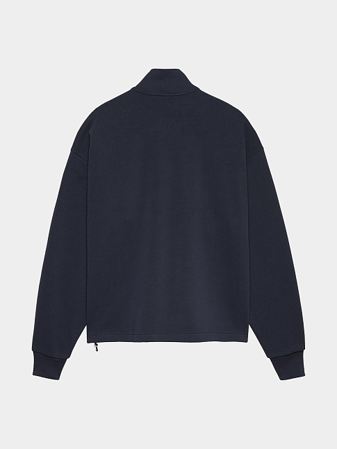 Свитшот PLATE HALF-ZIP (размер XL, цвет Темно-синий)