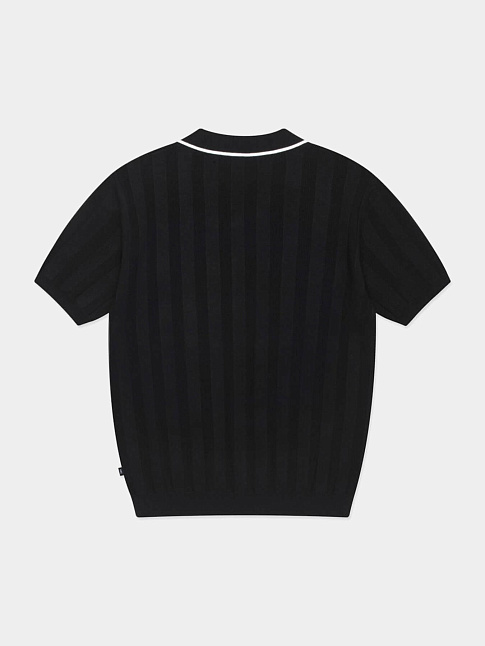 Поло MESH KNIT POLO (размер M, цвет Черный)