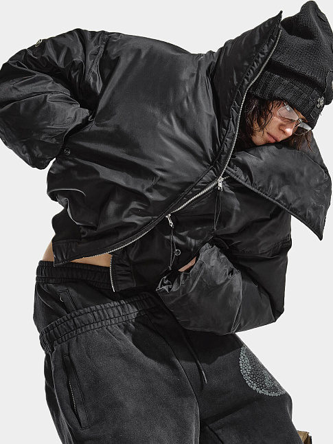 Бомбер VOROT (размер S, цвет Черный)