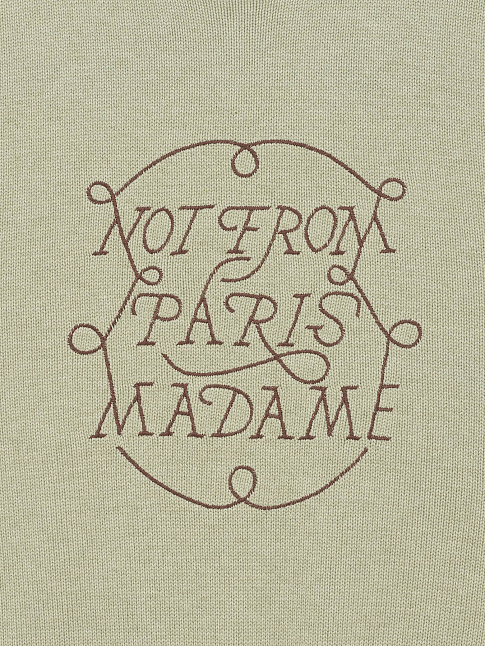 Свитер SLOGAN TRESSES (размер M, цвет Светло-зеленый)