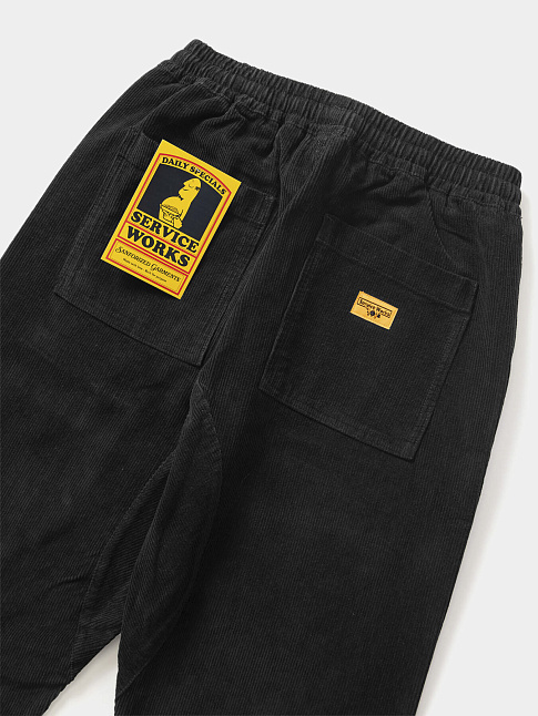 Брюки CORDUROY CHEF (размер M, цвет Черный)