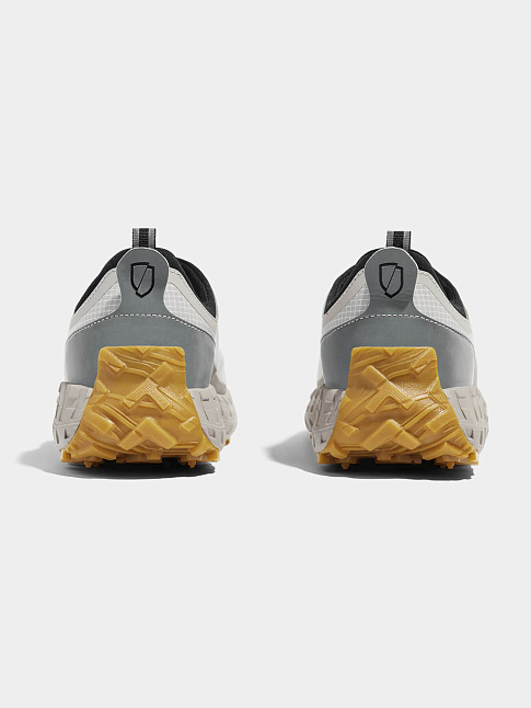 Кроссовки 003 (размер 44 2/3, цвет Светло-серый-Бежевый)