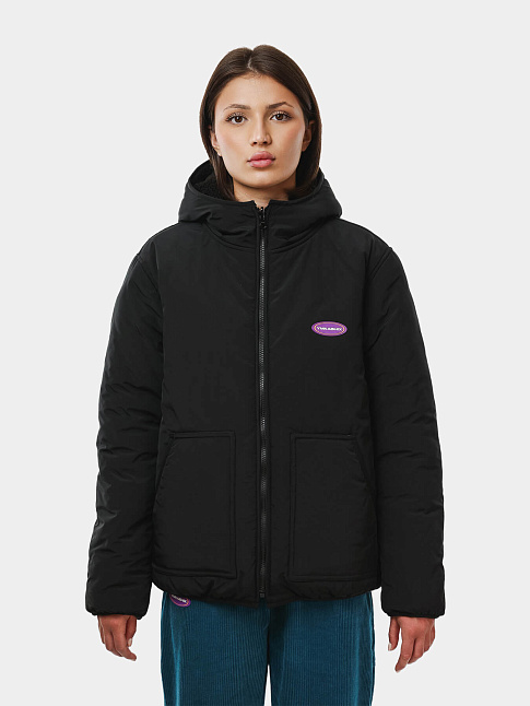 Куртка двухсторонняя (размер XL, цвет Черный)