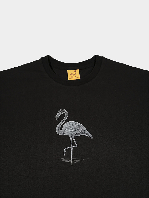 Лонгслив FLAMINGO (размер S, цвет Черный)