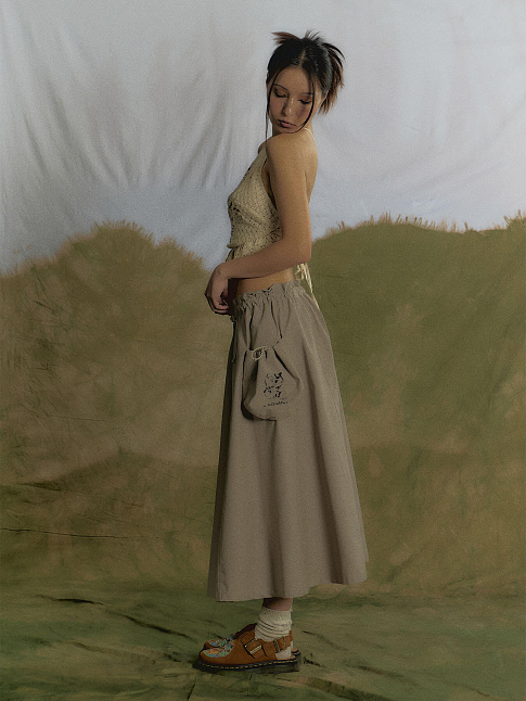 Юбка NIWA (размер S, цвет Бежевый)