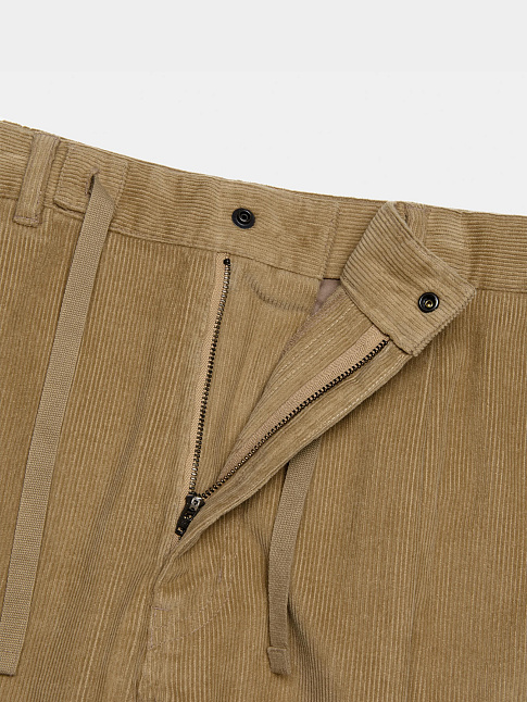 Брюки CORDUROY WIDE CARGO (размер S, цвет BEIGE)