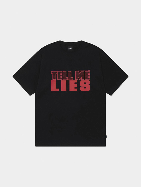 Футболка TELL ME LIES (размер M, цвет Черный)