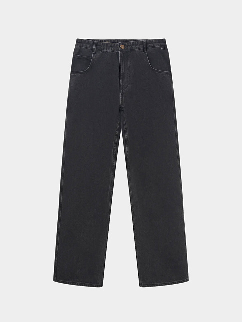 Джинсы EMBROIDERY LOOSE (размер 30, цвет Черный)