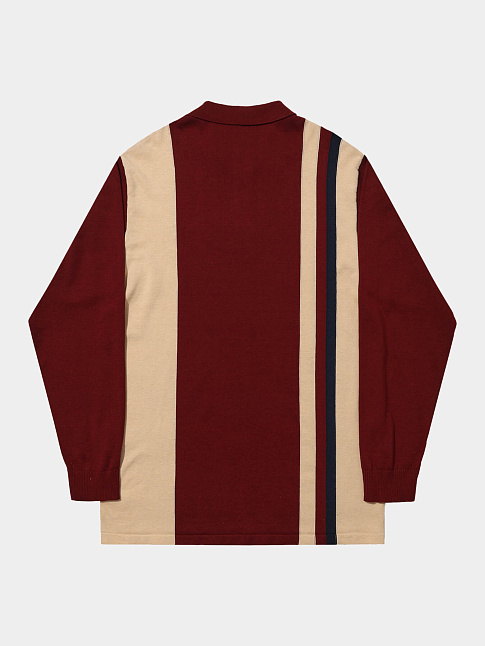 Свитшот FELLA KNIT POLO (размер M, цвет Бордовый)