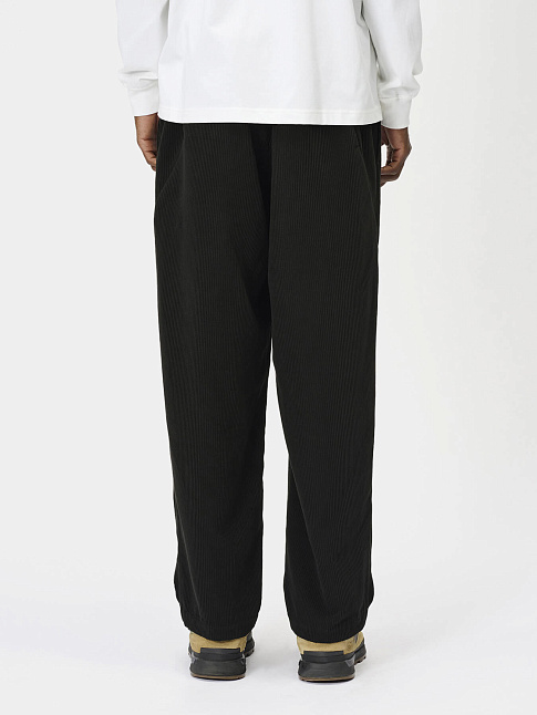 Брюки FINE WALE CORDUROY STRAIGHT (размер M, цвет Черный)