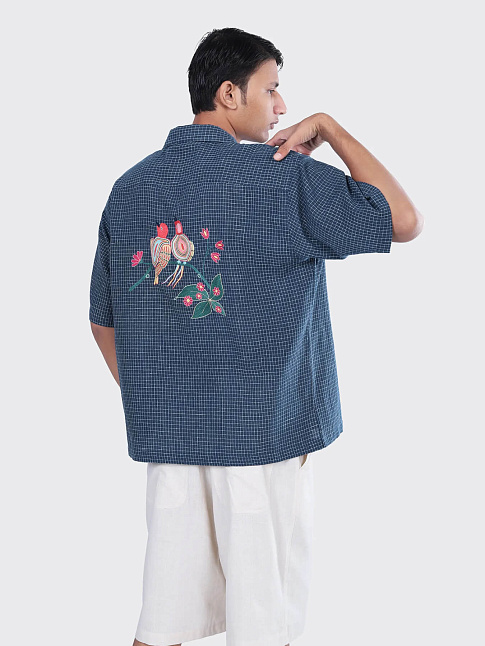 Рубашка ROHIT (размер L, цвет Разноцветный)