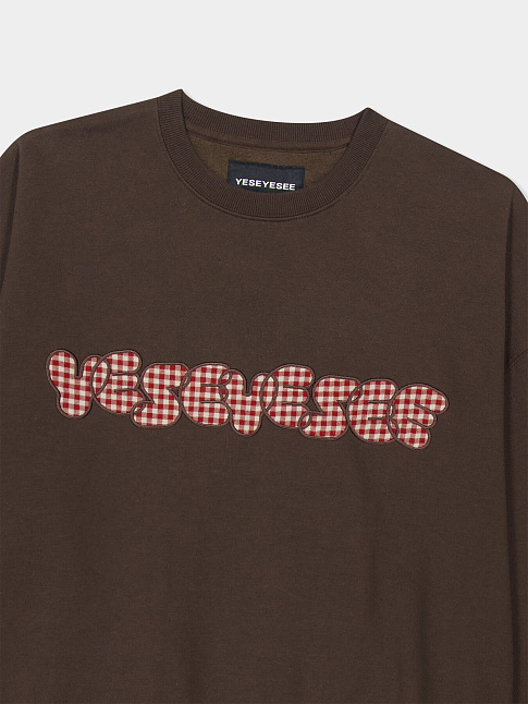 Свитшот Y.E.S ARGYLE (размер M, цвет Темно-коричневый)