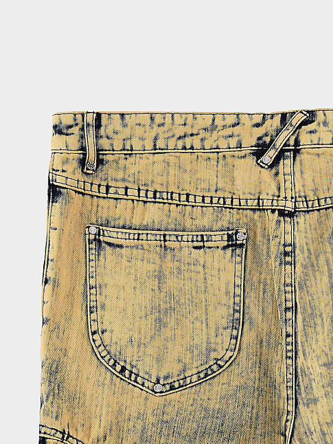 Джинсы RACE (размер XL, цвет Желтый)