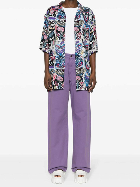 Джинсы RED CROSS (размер XS, цвет Сиреневый)