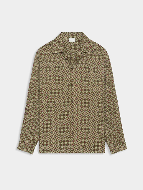 Рубашка GEOMETRIC (размер XXL, цвет Хаки)