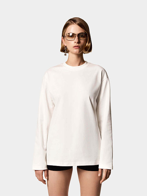Лонгслив (размер S, цвет Белый)