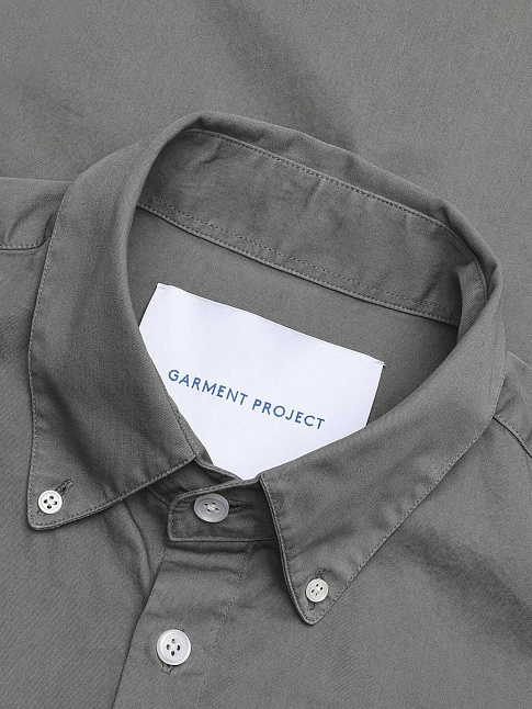 Рубашка RELAXED BUTTON DOWN (размер M, цвет Серый)