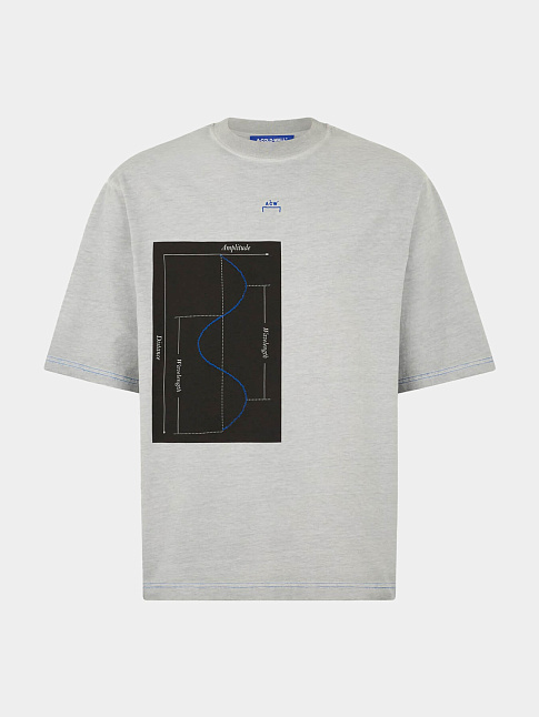 Футболка WAVEFORM (размер L, цвет Серый)