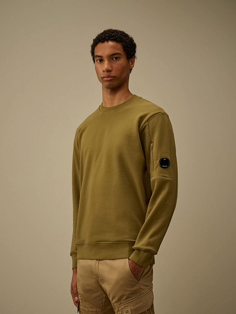 Свитшот DIAGONAL RAISED FLEECE CREWNECK LENS (размер M, цвет 644)