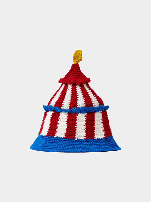 Шапка CIRCUS CROCHET BUCKET (размер one size, цвет Разноцветный)