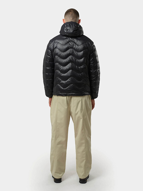 Пуховик WAVES HOODED (размер XL, цвет Черный)