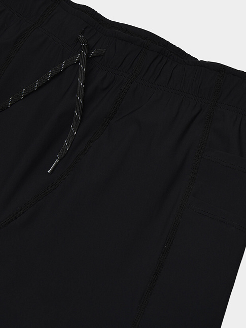 Шорты CARGO TIGHTS STONE LOGO (размер XL, цвет Черный)