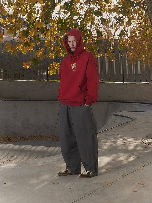 Худи SPOOKY EPISODE 1 (размер XL, цвет Красный)