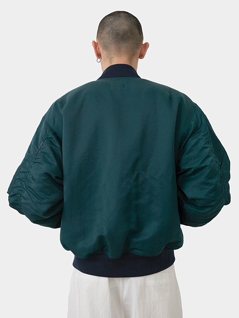 Бомбер ABU (размер L, цвет Темно-синий)