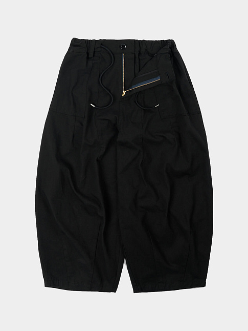 Брюки TWILL BALLOON (размер L, цвет Черный)