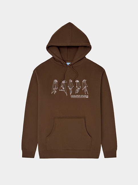 Худи STRING PUPPET (размер M, цвет Коричневый)