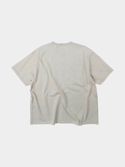 Футболка OG STONE WASHED POCKET (размер M, цвет Светло-серый)