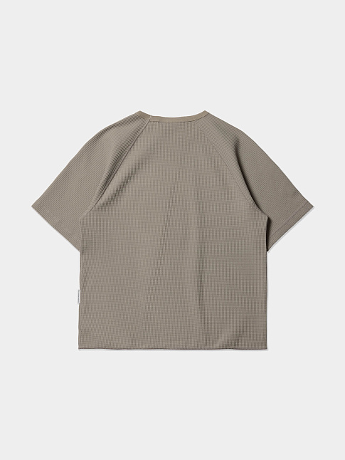 Футболка WAFFLE SS CREW (размер M, цвет Серый)