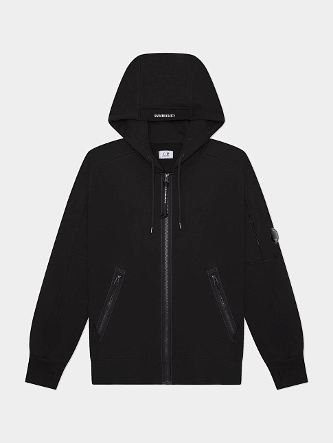 Худи DIAGONAL RAISED FLEECE ZIP LENS (размер L, цвет 999)