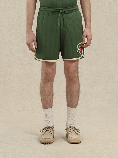 Шорты D HIBISCUS (размер M, цвет Зеленый)