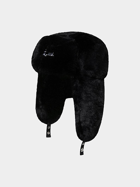 Шапка FUR EARFLAP TROOPER (размер one size, цвет Черный)