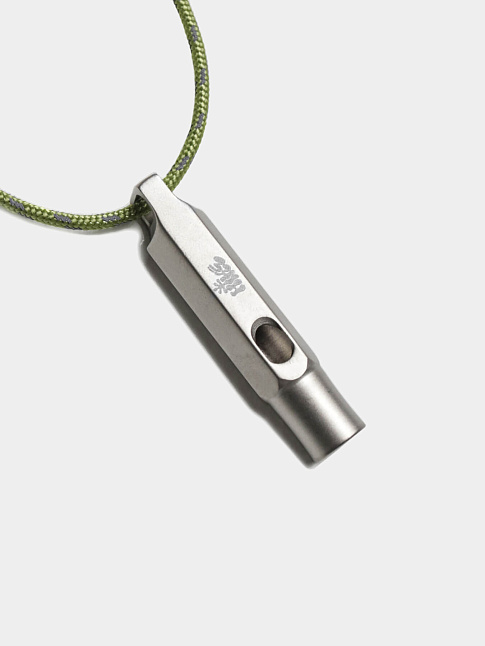 Титановый свисток Х OURHIKE (размер one size, цвет Хаки)