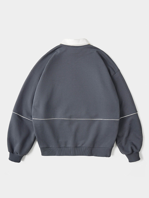 Свитшот VELOUR RUGBY (размер S, цвет Серый)