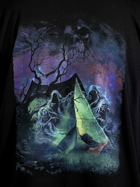 Футболка MONSTER TENT (размер S, цвет Черный)