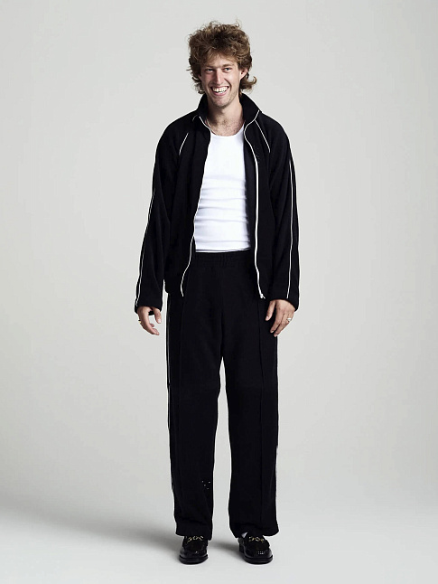 Брюки TERRY CUB TRACK (размер L, цвет Черный)