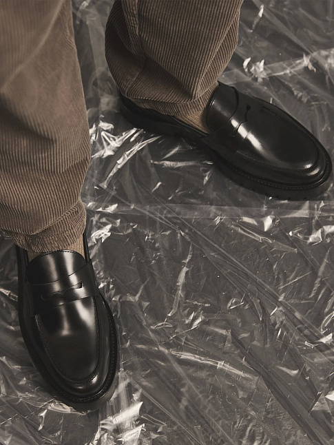 Лоферы AARON PENNY (размер 45, цвет Черный)