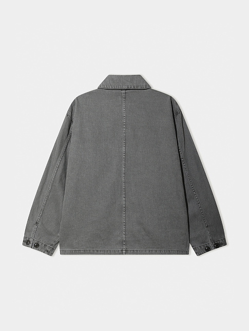 Куртка HEMP WASHED CHORE (размер S, цвет Черный)