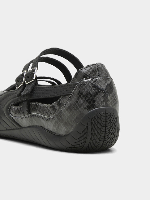 Балетки SPEEDCAT BALLET SNAKE WNS (размер 41, цвет Черный)