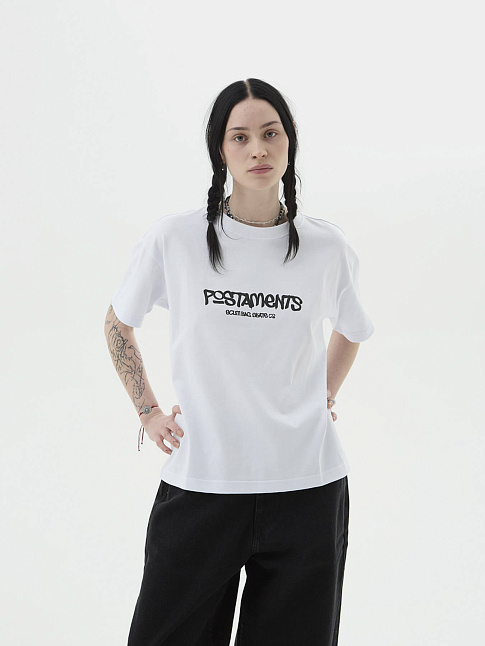 Футболка SCUMBAG (размер S, цвет Белый)