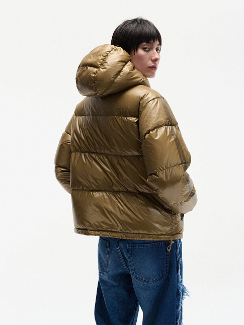 Пуховик LOVEPUFFER 2.0 (размер S, цвет Коричневый)