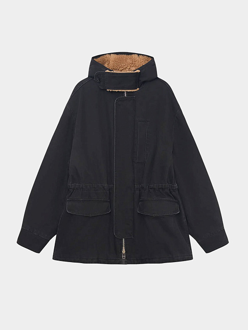 Парка CARBON COTTON DENIM (размер XL, цвет Черный)