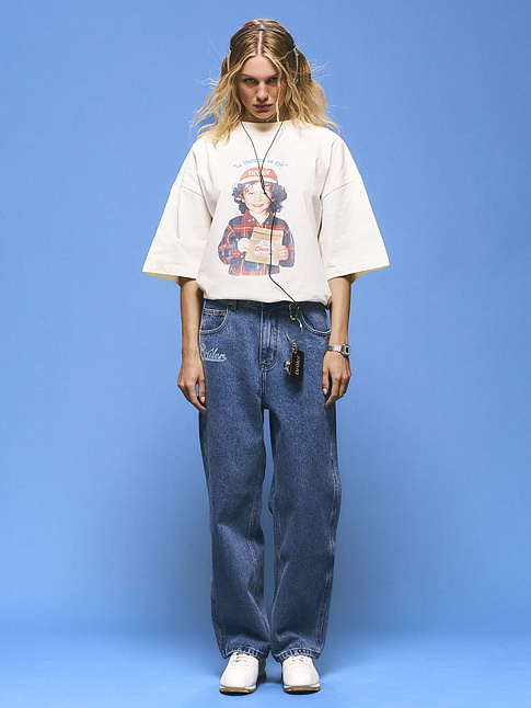 Джинсы SKATEUR FANTOME (размер XL, цвет Синий)