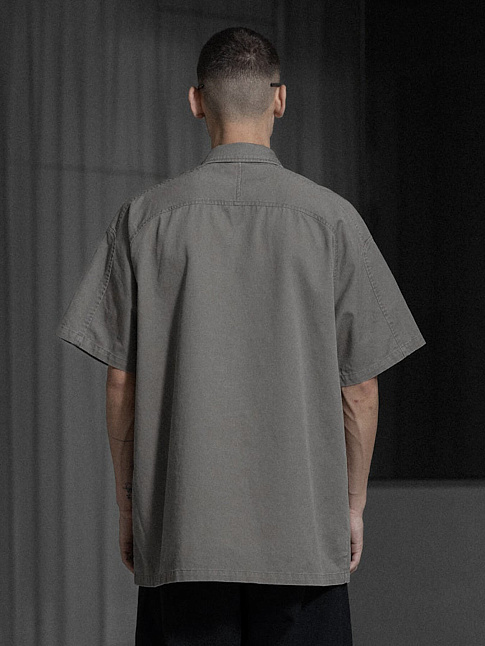 Рубашка OVERSIZED WASHED (размер XXL, цвет Серый)